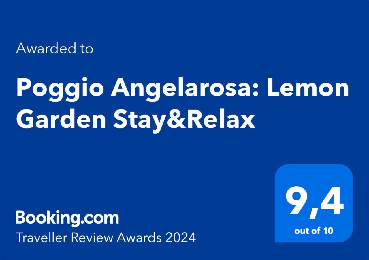 Poggio Angelarosa: Lemon Garden Stay&Relax Scala Zewnętrze zdjęcie